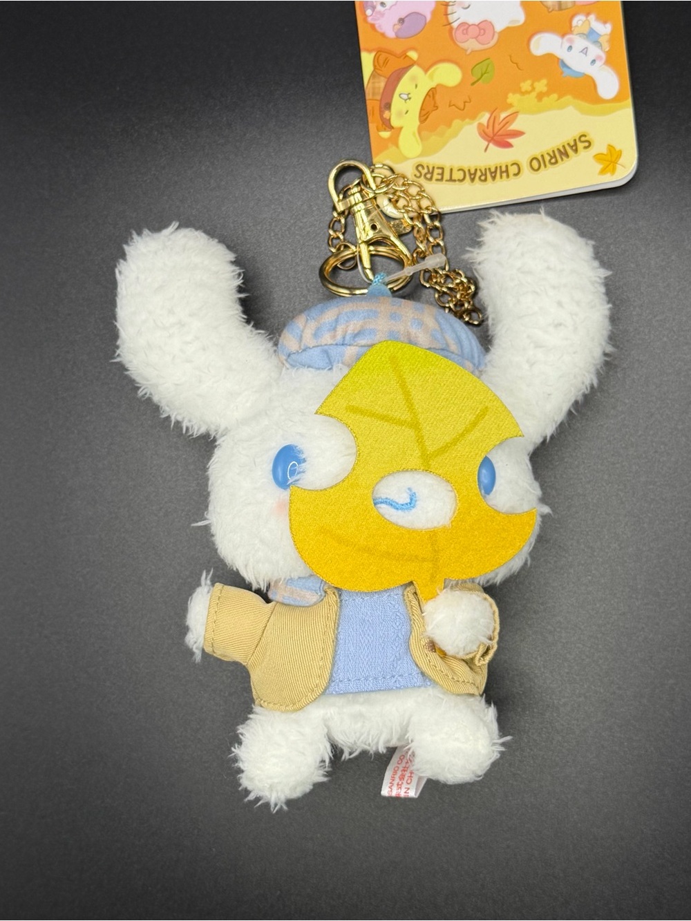Snario The Autumn Series Cinnamoroll plush/keychain cn40